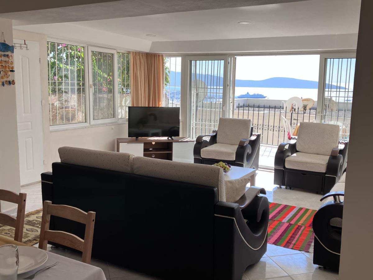 Bodrum Burcu Residence, Magnificent Sea View, Cozy, Free Otopark, Free Wifi Экстерьер фото